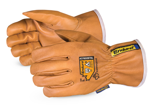 Superior Glove® Endura® Kevlar®-Lined Oilbloc™ Winter Goat-Grain Drivers Gloves